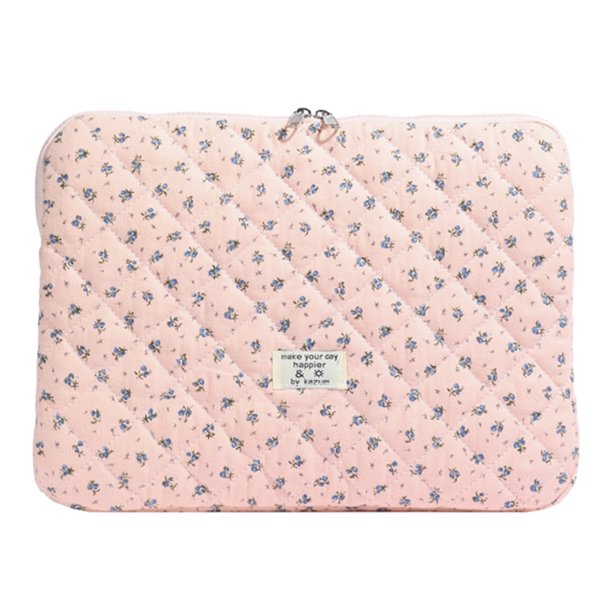 Estuche para Portátil Ins Nuevo Bolso Archivo Mano Floral A Cuadros 13 Pulgadas Tableta 11ipa D Liner (2) Rosa