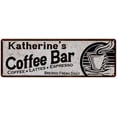 thumbnail image 1 of Katherine's Coffee Bar Sign Kitchen Decor 6x18 206180007062, 1 of 1