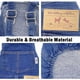 thumbnail image 5 of Camisas para perros Ropa Overoles de mezclilla, Jeans para mascotas Ropa de onesies, Cachorro Jean Chaqueta Sling Mono Disfraces, Moda Cómoda Pantalones azules Ropa para perros pequeños, medianos, gatos, niños y niñas MFZFUKR CZCW-ZC417-3, 5 of 7