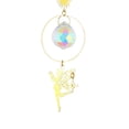 thumbnail image 3 of Crystal Wind Chime Prism Catchers Ornament Home Garden Decor (Mariposa) Likrtyny  Libre de BPA, 3 of 9