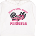 thumbnail image 3 of Inktastic Daddy's Racing Princess Pink Race Car Toddler Hoodie, 3 of 4
