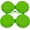 Lime - 4 Can, variant on Reusable Green Can Holder Carrier, Six Can, Pack of 20 - Snap Off Carrier For 12 oz & 16 oz Cans - Brewery Homebrewing Beverage Canning & Transport - 100% Recycled Plastic, USA Made - Bits N Things