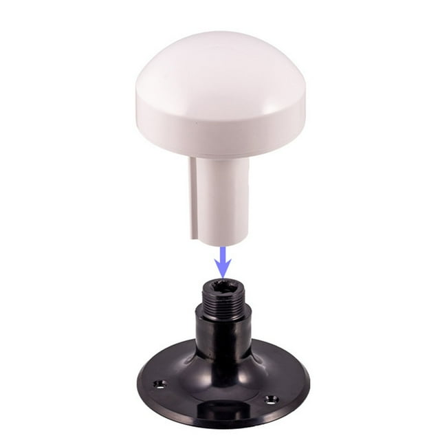 1 Pce Boîtier d'Antenne Gps avec Base Accessoires d'Antenne Extérieure Conception de Tête Champignon Accessoire de Positionnement d'Antenne