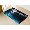 thumbnail image 4 of View Rugs, Kitchen Rug, Moon Lover Gift Rugs, Anti-Slip Carpet Rugs, Moon Over the Sea Rugs, Moon Rug, Gift For Him Rugs, Farmhouse Rug, 2.6'x6.5' - 80x200 cm, 4 of 7