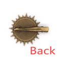 thumbnail image 3 of Canada Country Love Hairpin Sun Headwear Retro Metal Clips Pin, 3 of 3