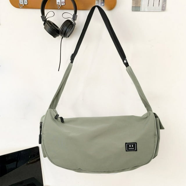 Xihbxyly Bolsa de Gimnasio para Yoga y Deportes, Diseño de Gran Capacidad, Ligera y Práctica, Cómoda Correa para El Hombro, Versátil Opción Cruzada, para Mujeres y Parejas, Tamaño 40 X 25 X 20 Cm