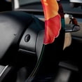 thumbnail image 5 of Toucan Car Wheel Covers, Steering Wheel Covers, Car Wheel Cover 14.5 Inch Printing PVC Leather Auto Accessories, 5 of 6