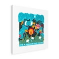 thumbnail image 2 of Hillary Vermont Pet Designs for Humans 'Its A Jungle Out There' Canvas Art, 2 of 3