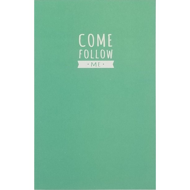 Come Follow Me Journal - Green - Walmart.com