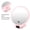 Pink, variant on Rupoun 5X Magnifying Folding Adjustable Cosmetic Mirror Travel Portable Makeup Accessory for Beauty Everyday Use Double-Sided Glass 9.4 x 5.3 inches / 23.9 x 13.5 cm in Purple