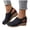 Black, variant on Closed Toe Sandals for Women with Arch Support Breathable Walking Mules Comfortable Slip On Platform Dress Sandal White Size 8