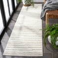 thumbnail image 2 of SAFAVIEH Trends Odetta Geometric Runner Rug, Beige/Ivory, 2'2" x 8', 2 of 8
