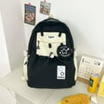 thumbnail image 5 of ZMKIAG 19.6 Inch Cute Backpack - Colorful Star Design Bookbag with Adjustable Shoulder Strap - Perfect for Junior High 𝗦𝗰𝗵𝗼𝗼𝗹 Students - Fashionable & Functional 𝗦𝗰𝗵𝗼𝗼𝗹 Accessory, 5 of 9