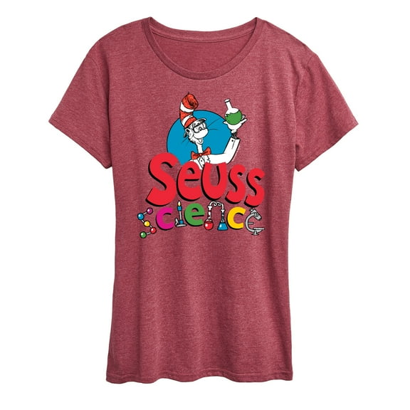 The Cat in the Hat - Seuss Science - Women's Short Sleeve Graphic T-Shirt