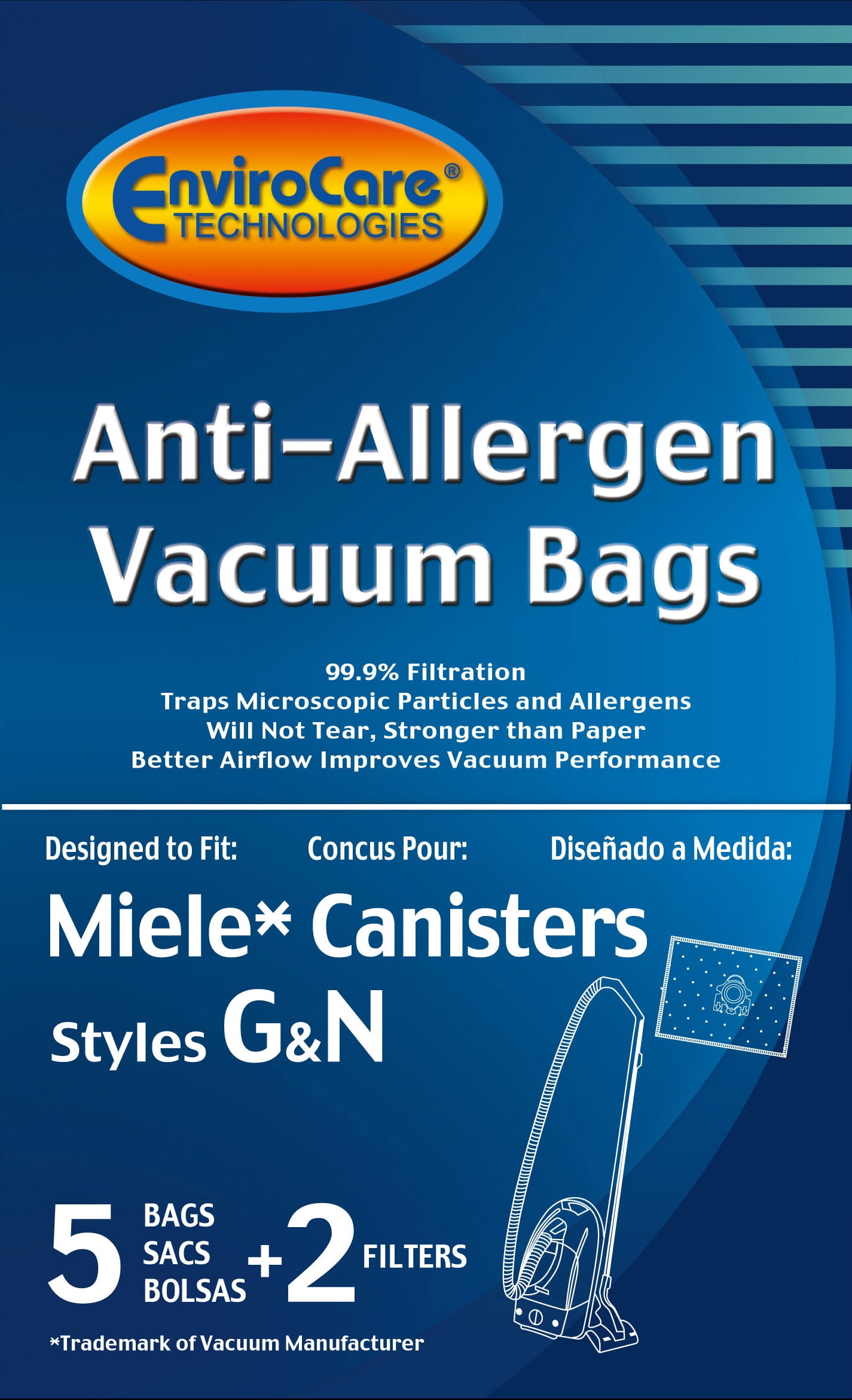 Miele G /N Replacement Vacuum Bags & Filters Combo