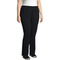 thumbnail image 3 of JMS by Hanes Women's Plus Size Fleece Sweatpants (Also Petite Sizes), 3 of 6