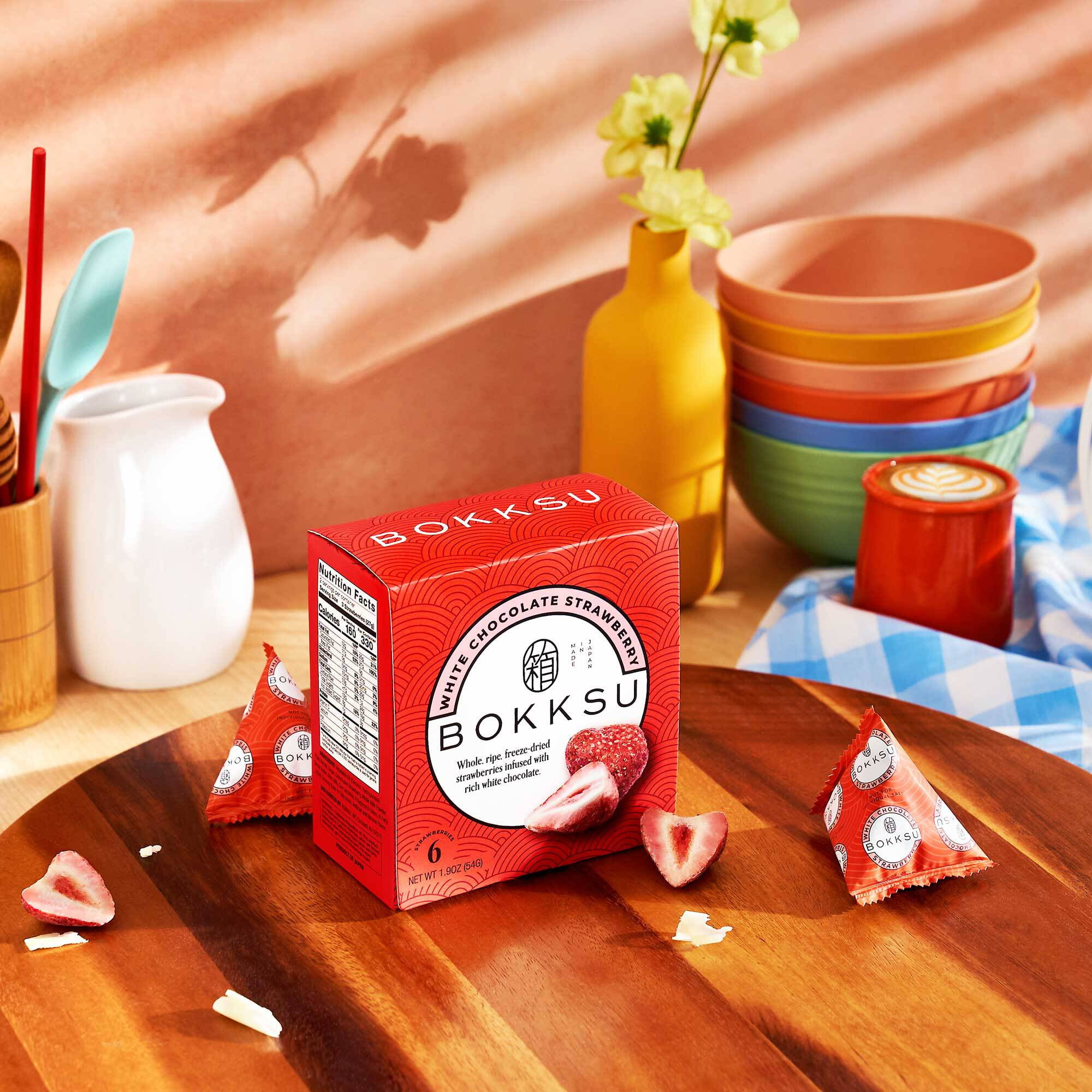 Bokksu White Strawberry 6-Piece Box (2-Pack)
