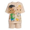 thumbnail image 6 of CoComelon Toddler Boy French Terry Graphic Top and Shorts Set, 2-Piece, Sizes 18M-5T, 6 of 10