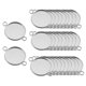 thumbnail image 2 of Bandejas colgantes 30pcs Bisel Cabochon Bandeja En Blanco Colgante Fabricación De Joyas Plata Antigua 6mm, 2 of 6