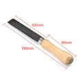 thumbnail image 4 of EeaseCA Professional Nut File Luthier Tool Nut Saddle Wooden Handle Slot Filing Repair Tools for Guitar Bass, 4 of 7