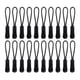 thumbnail image 1 of 40 tiradores de cremallera para ropa, prácticos y prácticos, para bolsos, maletas y bolsos (negro), 1 of 5