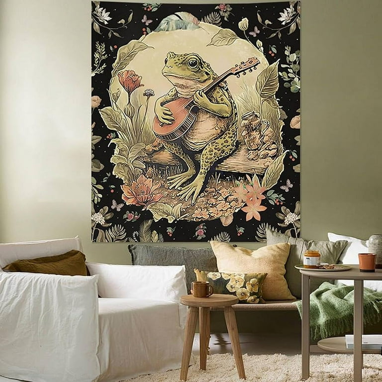 Apdidl Boho Tapestry Wall Hanging for Bedroom Aesthetic Bohemian Vintage 70s Rainbow Sun Tapestries for Living Room Retro Hippie Sunset Sea Wall Tapestry for Dorm Room Decor 51 X 60 Walmart