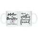 thumbnail image 4 of Taza de Café de Cerámica con Texto En Inglés "And Daughter", Regalo para El Día de La Madre, 4 of 4