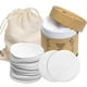 thumbnail image 1 of Almohadillas Desmaquillantes Reutilizables, 20 Unidades, Almohadillas De Algodón Lavables De Bambú Con Bolsa De Lavandería De Algodón Y Caja Redonda Para Almacenamiento, 1 of 8