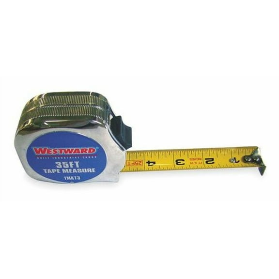 Westward 35 ft Tape Measure, 1 in Blade 1MKT3