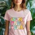 thumbnail image 5 of In My Pre-K Era Shirt for Kids | Retro Preschool Graphic Tee Toddler Youth Top, Sand, Size 3XL, 5 of 6