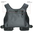 thumbnail image 6 of Bassdash Lightweight and Durable Unisex Adult Fishing Vest Pack, One Size, Grey, 6 of 7