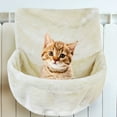 thumbnail image 4 of Greeniant Hamaca plegable para mascotas en el alféizar de la ventana, valla colgante para interiores y exteriores, nido colgante de animales pequeños, Perchas para gatos Cama gris Greeniant PT004303-02, 4 of 6