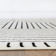thumbnail image 3 of World Rug Gallery Contemporary Stripe Arch Design Area Rug - CREAM 2'x7', 3 of 9