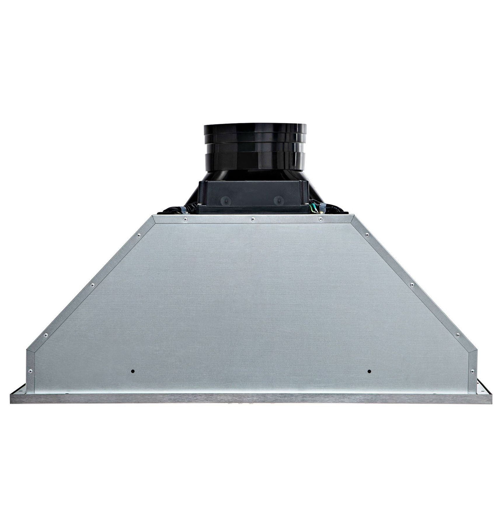 Range Hood 30 Inch Stainless Steel, 800 CFM Kitchen Vent with Push Button, LED Lights, Baffle Filters, Ducted/Ductless Convertible, ETL Listed