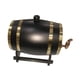 thumbnail image 1 of Barril de vino de roble con soporte, barril de vino, estilo vintage, barril de envejecimiento de roble, dispensador de cerveza para bebidas , 1.5L, 1 of 9