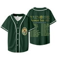 thumbnail image 2 of Yaelokre Foreword Tour Baseball Jacket Cosplay Unisex Fashion V-neck Short Sleeve T-shirts, 2 of 6