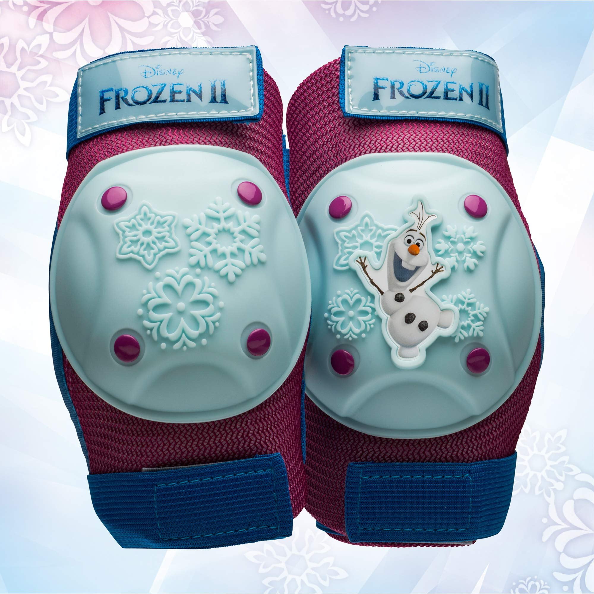 bell frozen 2 elbow & knee pad set with bike bell value pack