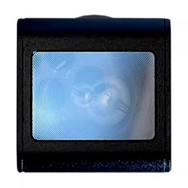 Metal Cold Shoe Viewfinder for DSLR/Mirrorless Cameras Waist-Level Display with 28mm/35mm/40mm Options Vintage-Mirror Image&Concentric Lens Texture