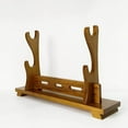 thumbnail image 1 of tredstone Présentoir d'Épée de Samouraï Support Katana en Bois 2 Niveaux, 1 of 9