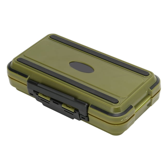 Fishing Tackle Boxes, Sliding Design Fishing Box Lever Type Side Lock Waterproof Thickening Strong Durable Movable Inserts For Outdoor Large 20x12x5cm