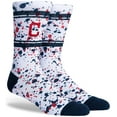 thumbnail image 4 of YOYO Unisex 3-Pack Cleveland Indians Crew Socks, 4 of 8