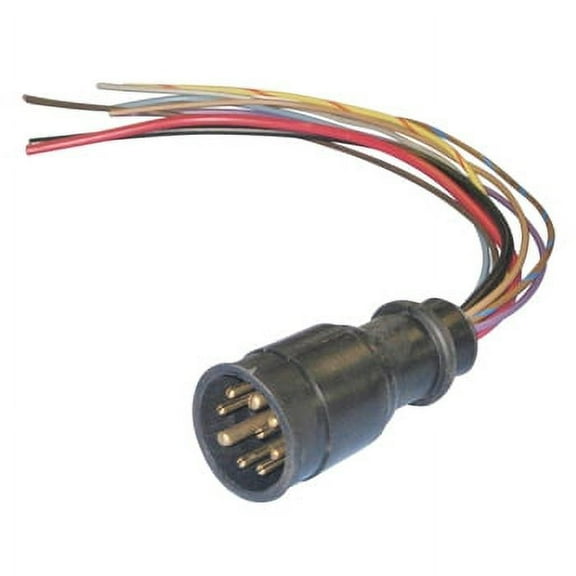 Harness, Pigtail Boat End 9-Pin Round w/12"Leads Pro #: 6118-1 X-Ref #: