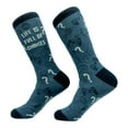 thumbnail image 2 of Men's Life Is Full of Choices Socks Funny Video Game Controller Retro Footwear, 2 of 8