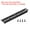 Black, variant on Uxcell Door Air Vent Cover, Aluminum Louvered Ventilation Grille Rectangle Toe Kick Vent with Mounting Screws for Shoe Cabinet Wardrobe Silver 6 x 1.2 Inch