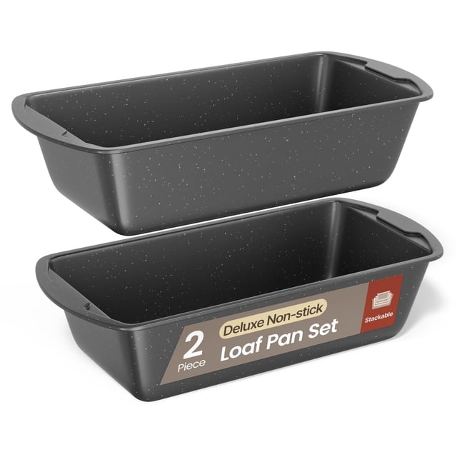 Loaf Pan Set BAKKENMASTER 26x13x6 & 28x15x7 cm Nonstick