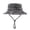 Dark Gray, variant on SUYIDA Washed Denim Fisherman Sun Hat for Outdoor Summer Fashion Casual Hiking and Everyday Wear