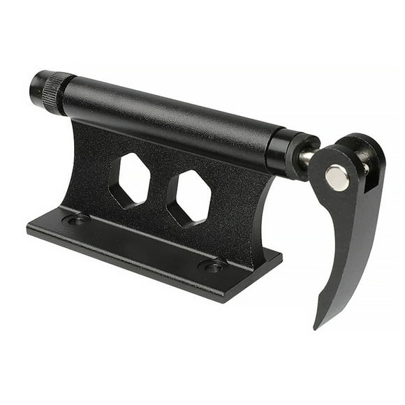 Greeniant Soporte de horquilla delantera para bicicleta de montaña , soporte de montaje de liberación rápida de aleación de aluminio, equipo Ciclismo Negro