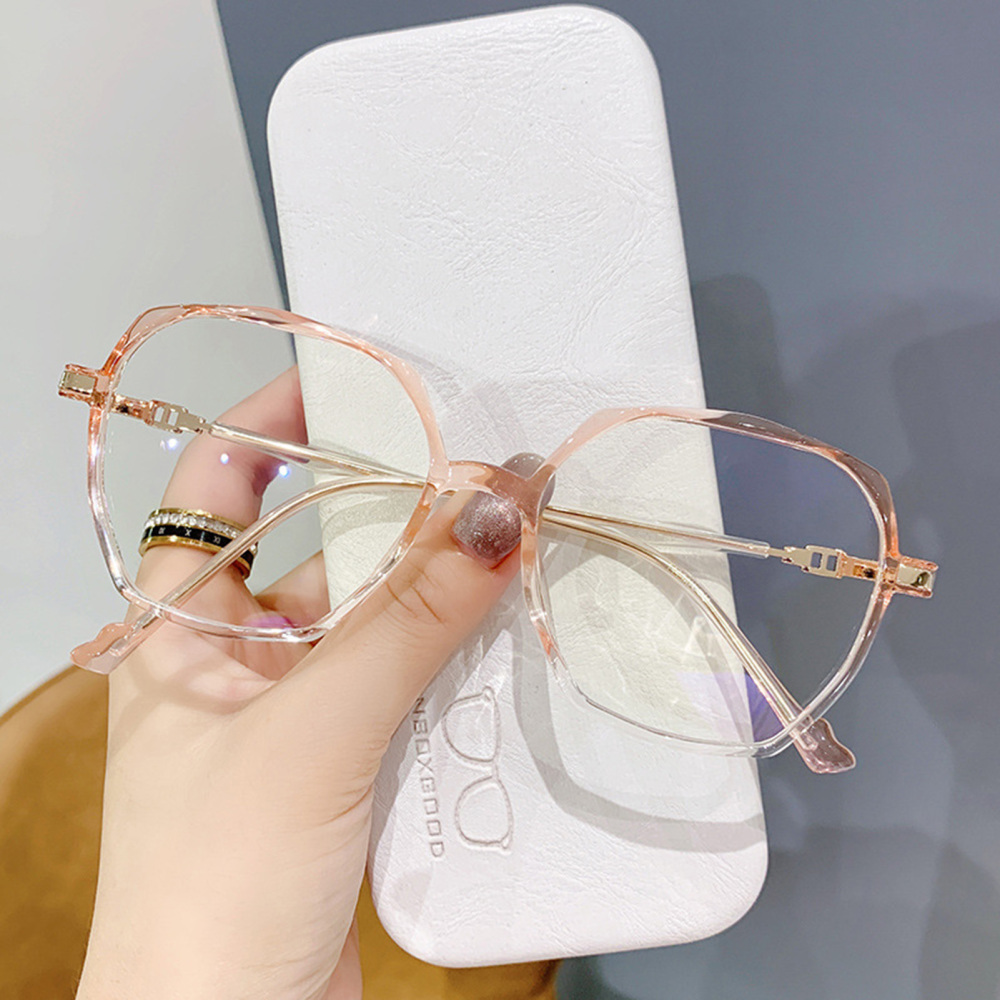 Larg Computer Glasses Simple And Stylish TR90 Frame Soft Fit Nose Pads