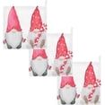 thumbnail image 6 of Coolnut Cute Christmas Gnomes Baby Muslin Washcloths Face Towel, 3 PCS Red Candy Cane Burp Cloths Cotton Wipes Infant Wash Cloth for Newborn Boys Girls 12x12 inches, 6 of 6