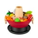 thumbnail image 3 of HWRETIE Juego De Simulación De Comida Y Juguetes De Cocina Para Jugar A Las Casitas Juego De Mariscos, Frutas, Verduras Y Olla Caliente Para Aprender A Jugar A Los Roles, 3 of 9